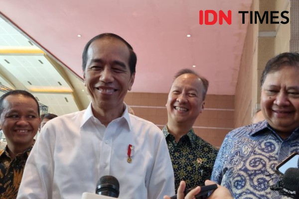 Malam Usai Pencoblosan, Jokowi Bertemu Prabowo-Gibran
