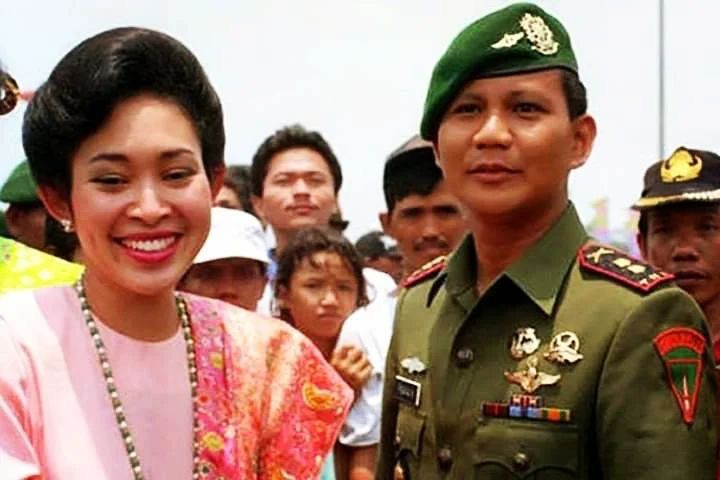 15 Potret Lawas Pernikahan Titiek Soeharto Dan Prabowo