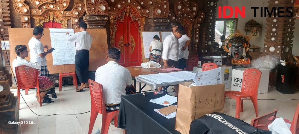 Tingkat Partisipasi Pemilu 2024 di Tabanan Capai 88,8 Persen