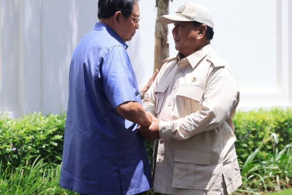 Ucapkan Terima Kasih, Prabowo Bernostalgia Dengan SBY