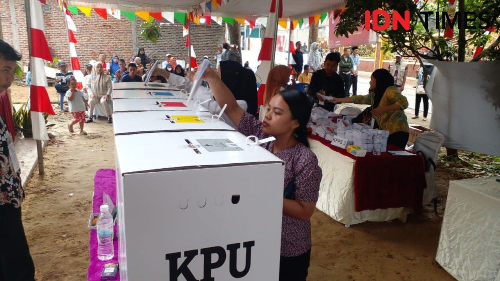 6,5 Juta DPT, Partisipasi Pemilih Pemilu 2024 di Lampung 80,64 Persen