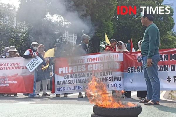 KPU Didemo Lagi, Polisi Kerahkan 1.758 Personel dan Menutup Jalan