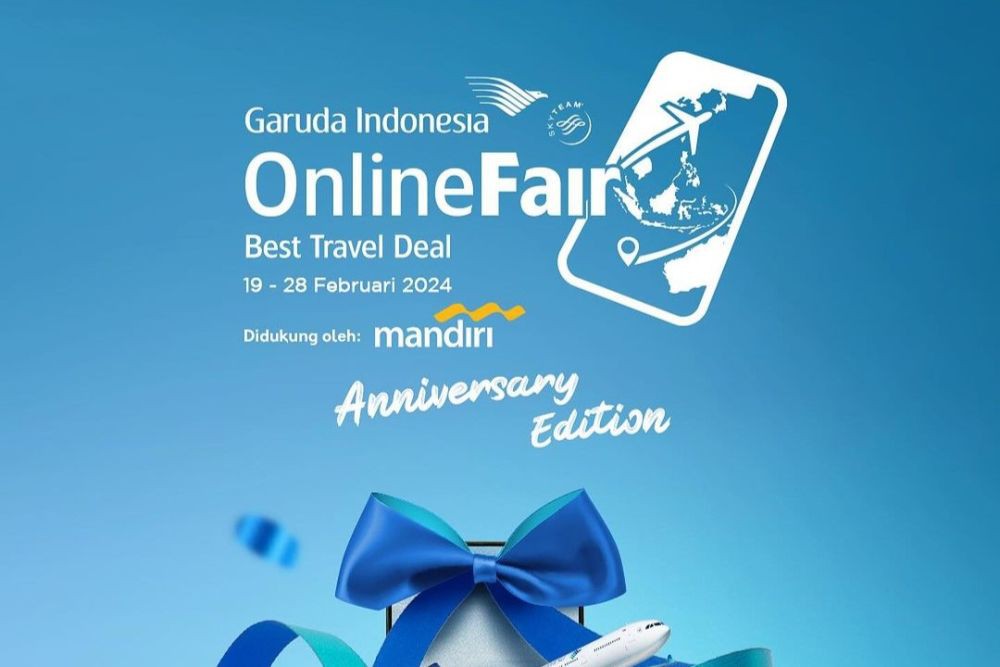 Garuda Travel Fair Hadir Lagi, Diskonnya 80 Persen!