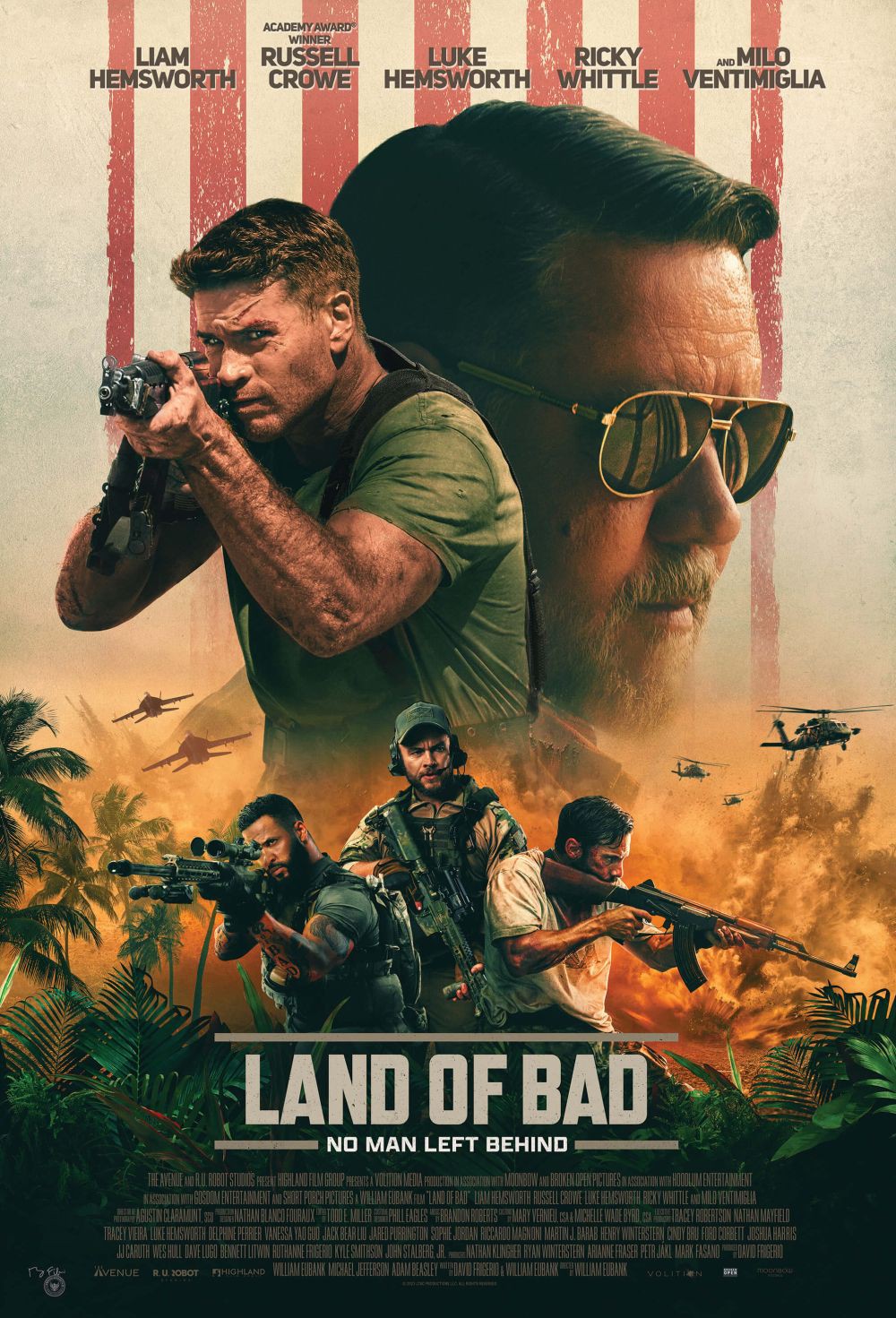 Sinopsis Film Land of Bad, Pertempuran Menegangkan Melawan Teroris