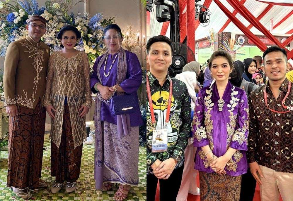 15 Adu Gaya Kebaya Titiek Soeharto Vs. Selvi Ananda