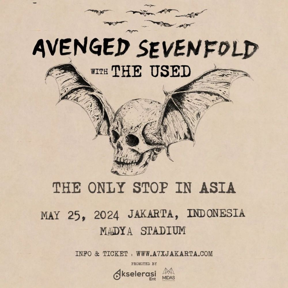 5 Lagu Avenged Sevenfold yang Cocok Jadi Alarm Sahur, Bikin Melek! 