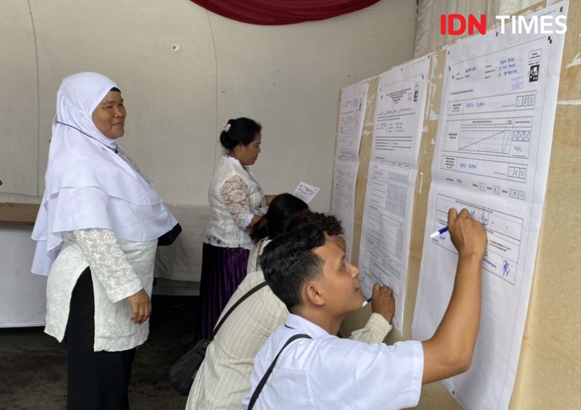 Hasil PSU di TPS 21 Sei Putih Tengah, Prabowo-Gibran Unggul