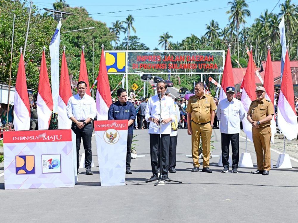 Jokowi Resmikan Bendungan Lolak dan IJD di Sulawesi Utara