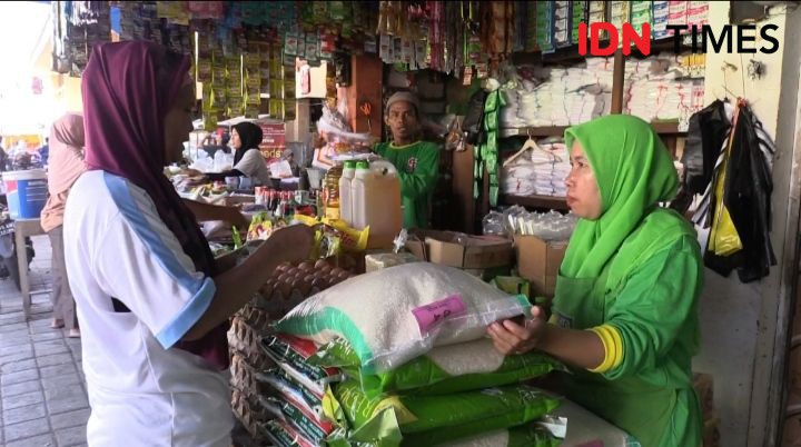 Stok Beras pada Beberapa Retail Modern di Mataram Kosong