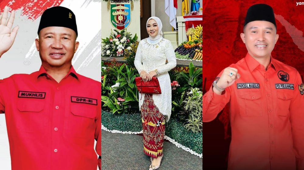 Deretan Elit Parpol Lampung Sekeluarga Nyaleg Pemilu 2024, Lolos?