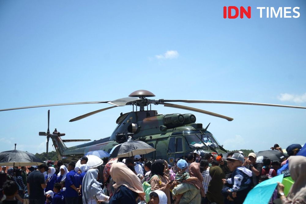 Tiga Pesawat Tempur Penjaga Laut China Selatan Tiba di Batam