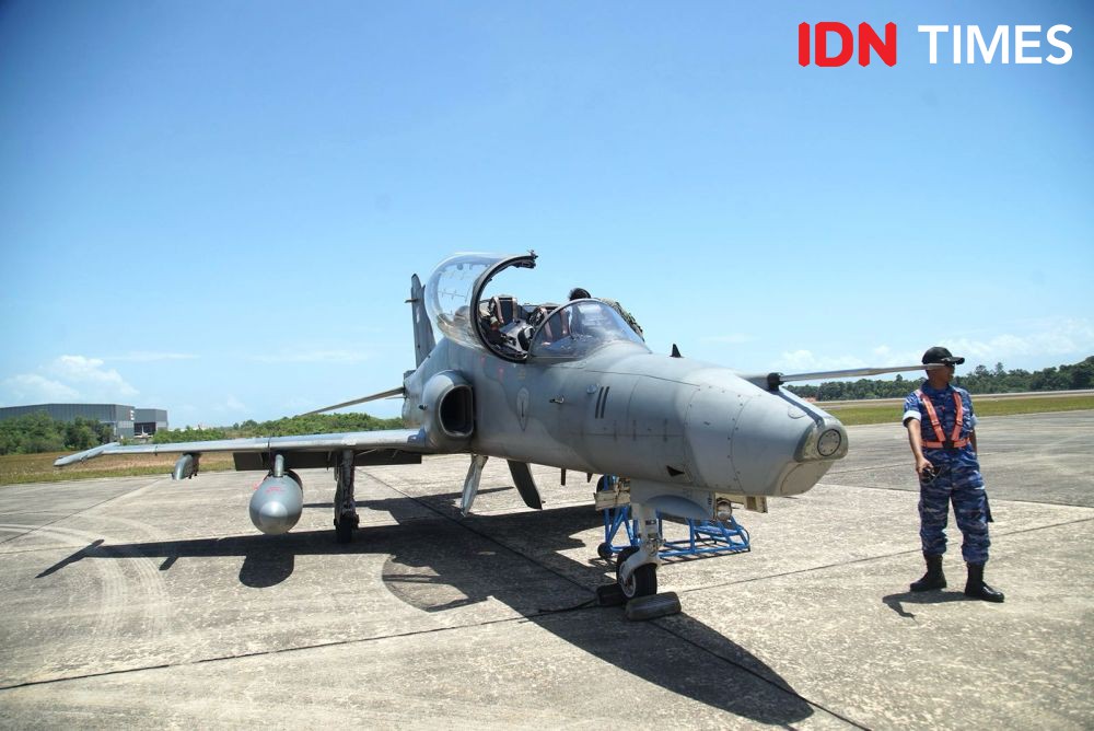 Tiga Pesawat Tempur Penjaga Laut China Selatan Tiba di Batam