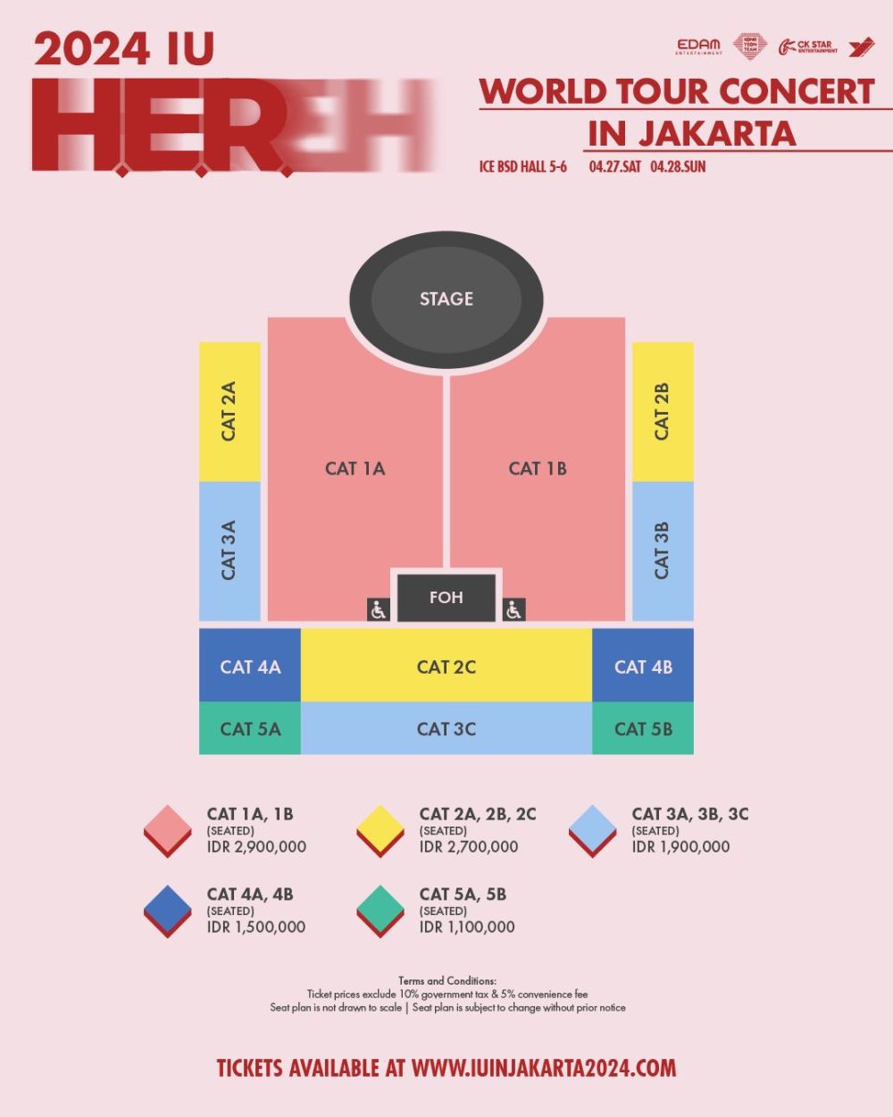 Harga Tiket Konser IU di Jakarta dan Cara Membelinya