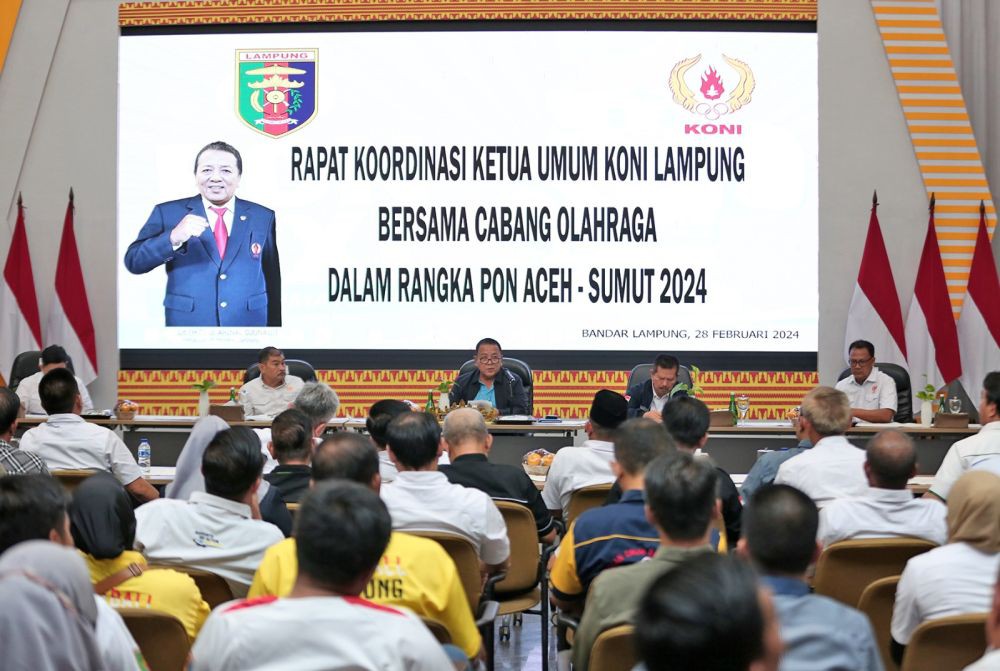 Lampung Bakal Berlaga di 54 Cabor PON 2024, Target 30 Medali Emas!