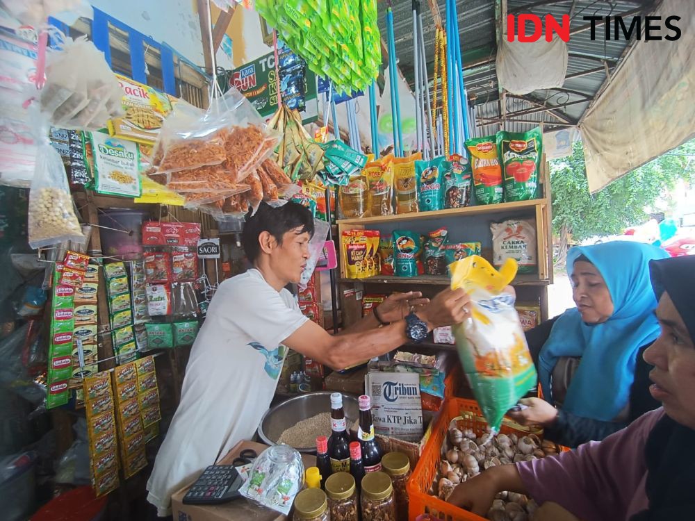Harga Beras di Pasar Bandar Lampung Masih Tinggi, Rp17 Ribu per Kg