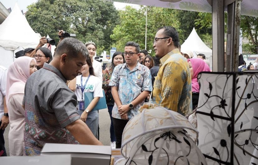 Belasan Stand Meriahkan Expo Bazar UMKM di Rumah BUMN Medan