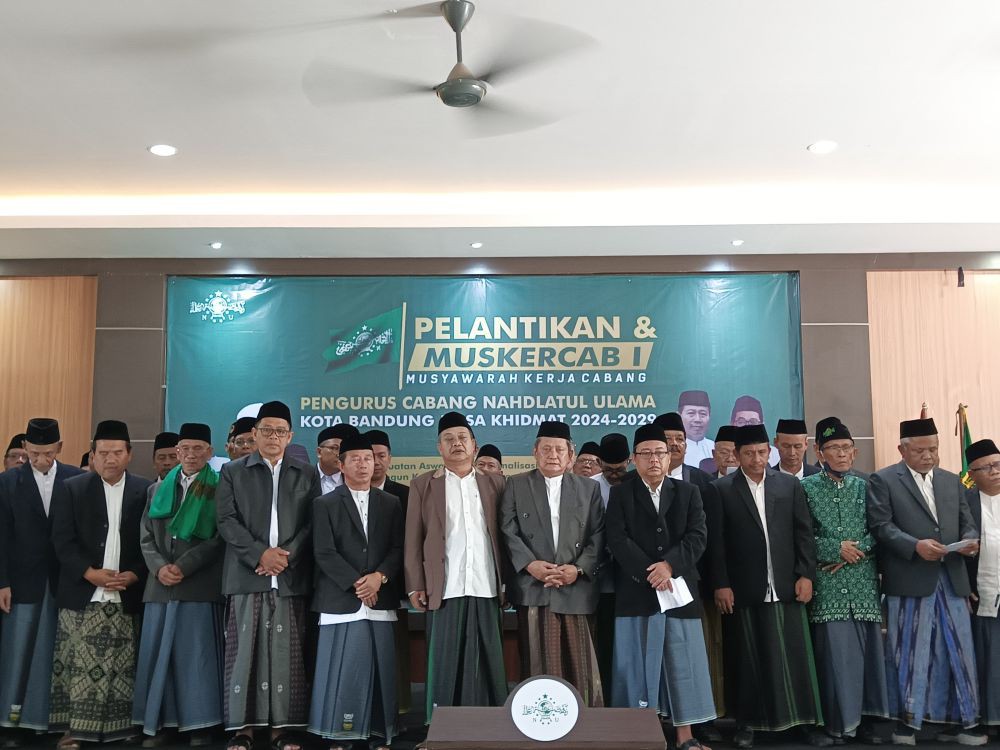 Pengurus Baru! PCNU Kota Bandung Fokus Isu Ekonomi hingga Pendidikan
