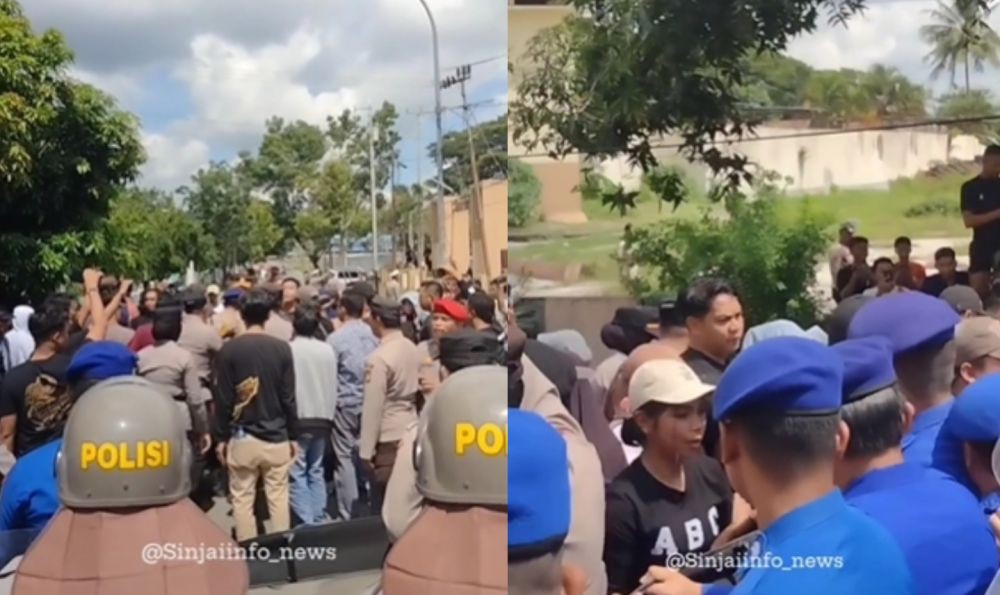 Dalang Demo Ricuh di KPU Sinjai Menyerahkan Diri ke Polisi