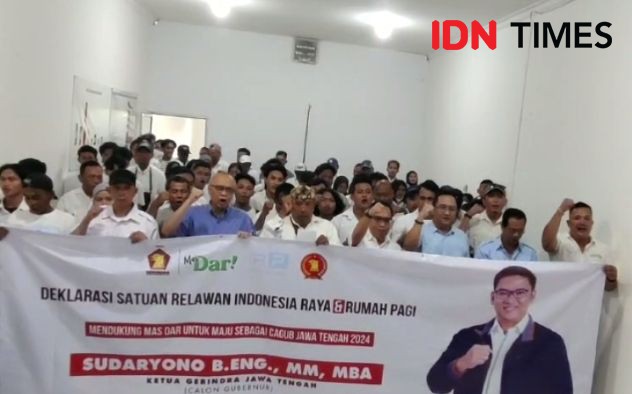 Relawan Gerindra Banyumas Dukung Eks Ajudan Prabowo Jadi Cagub Jateng 