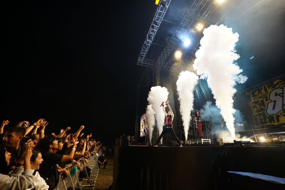 Cerita Promotor Datangkan Sum 41 Final Tour di Kota Yogyakarta