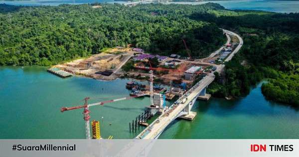 Proyek Pembangunan Duplikasi Jembatan Pulau Balang Berjalan