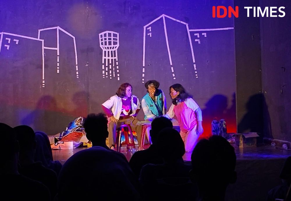 Anak Muda Medan Angkat Teater Satir, Ungkap Kondisi Para Gelandangan