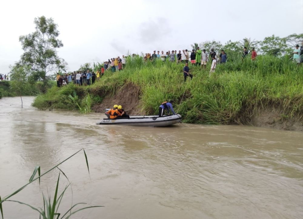 3 Hari Pencarian, Pemuda Terseret Arus Sungai di Lamsel Meninggal