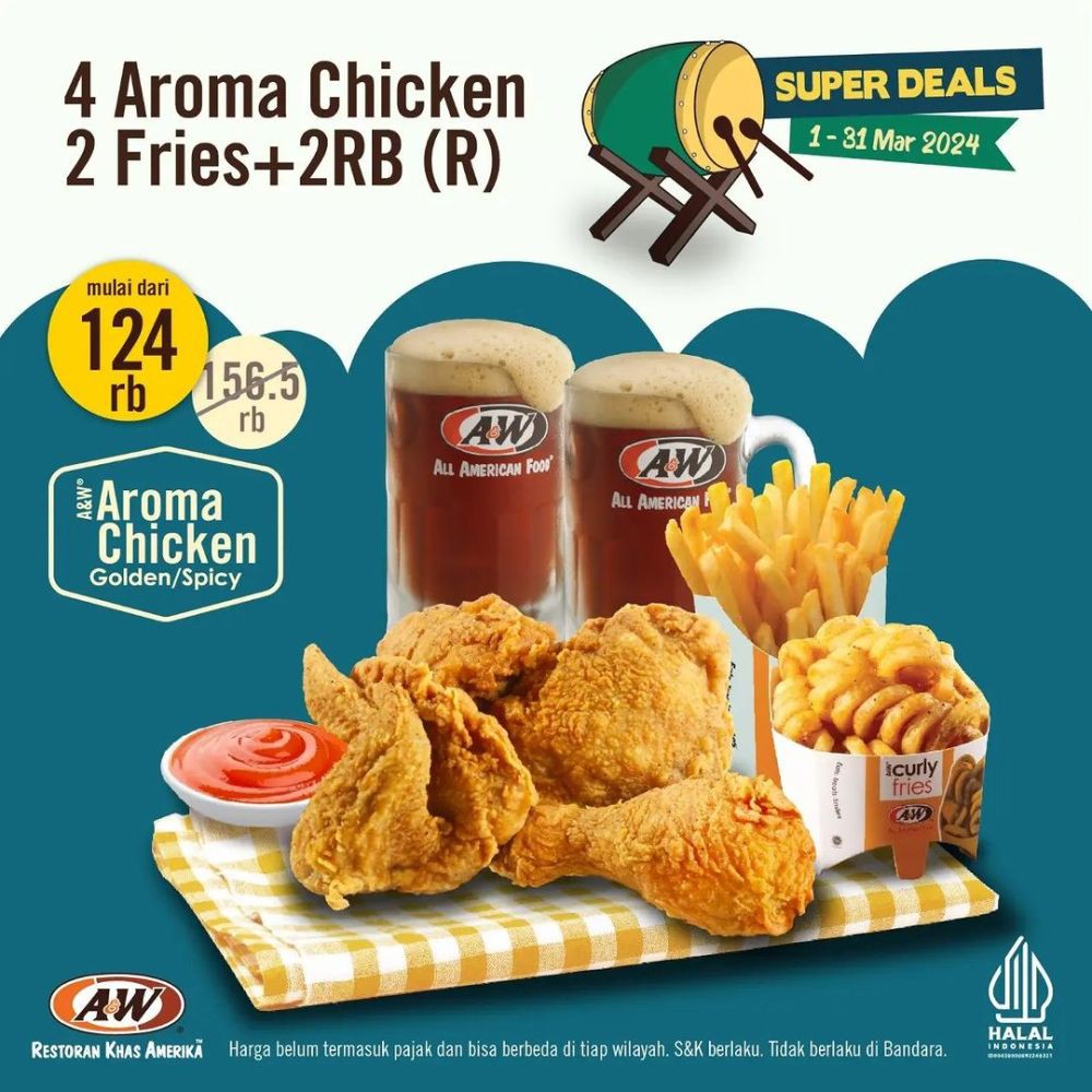 13 Promo Makanan Dan Minuman Maret 2024, Ada Paket Bukber