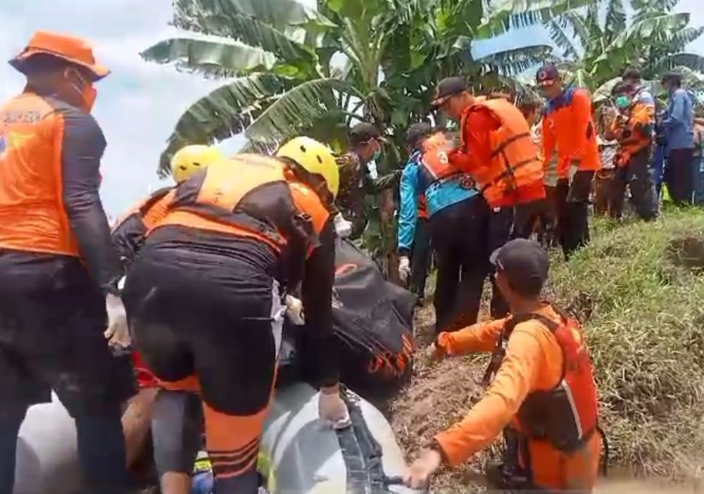 3 Hari Pencarian, Pemuda Terseret Arus Sungai di Lamsel Meninggal
