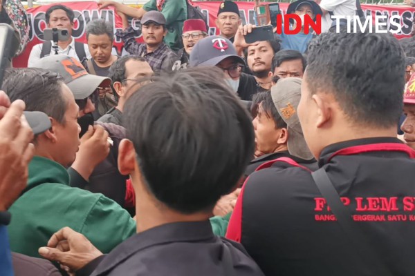 Demo Tolak Pilpres Curang Rusuh, Peserta Aksi Hampir Dihajar Massa