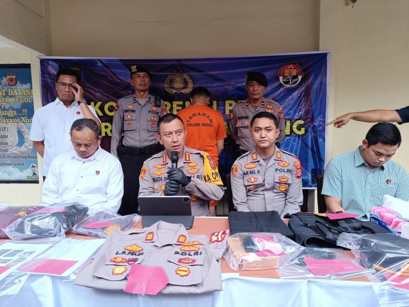 Polisi Gadungan Asal Muba Menipu di Bandung Finalis Kuyung 2014