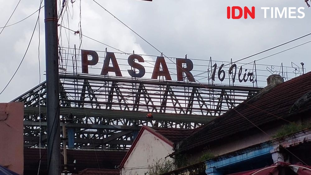 Pedagang Pasar 16 Ilir Palembang Mengeluh Biaya Sewa Kios Rp350 Juta