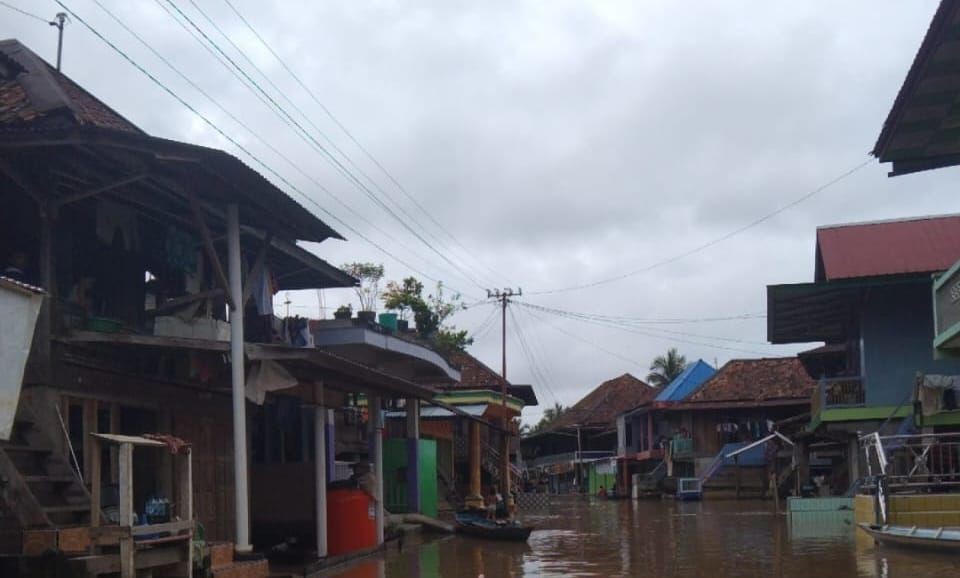1.811 Rumah di Muratara Terendam Banjir Setelah Hujan Deras 