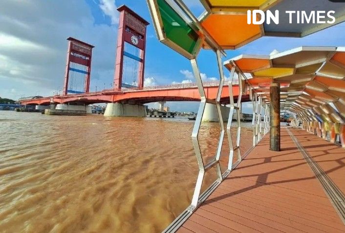 Pemkot Atur Arus Lalu Lintas Sungai di Dermaga 7 Ulu Palembang