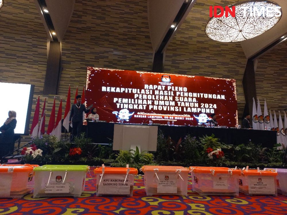 Menang Telak, Setengah DPT Pemilu di Lampung Coblos Prabowo-Gibran