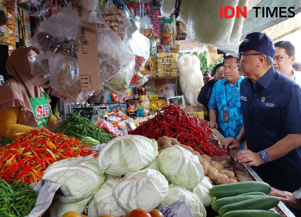 Harga Beras Premium Mulai Turun di Pasar Tradisional Mataram