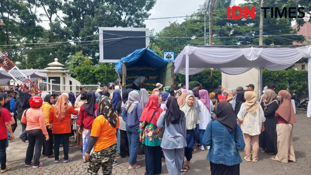 Warga Kota Cimahi Kecewa Tak Kebagian Beras Murah di Munggah Fest