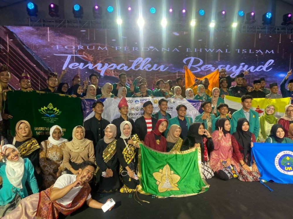 Tari Bedana Lampung Mahasiswa UIN RIL Unjuk Gigi Kancah Internasional