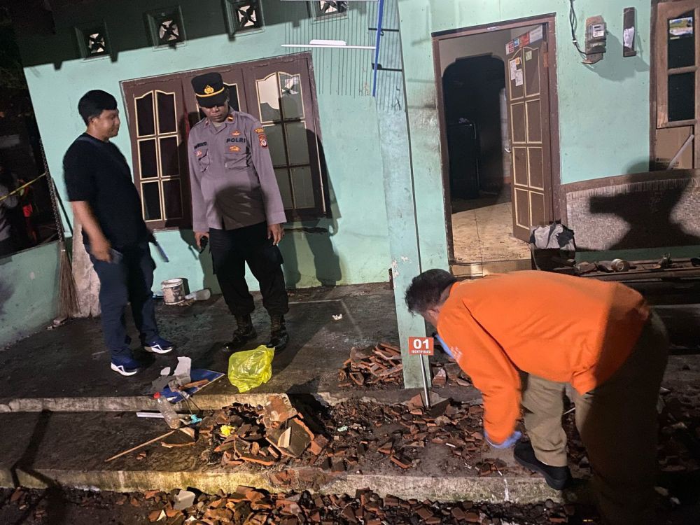 Rumah Produksi Mercon di Bantul Meledak, 4 Orang Terluka