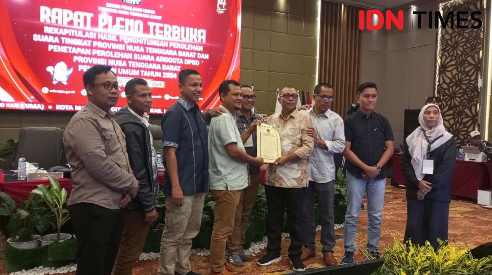 Dapat 2,15 Juta Suara, Prabowo-Gibran Menang Telak di NTB