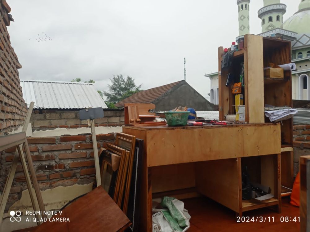 Puting Beliung Terjang Dua Kabupaten di NTB, Puluhan Rumah Warga Rusak