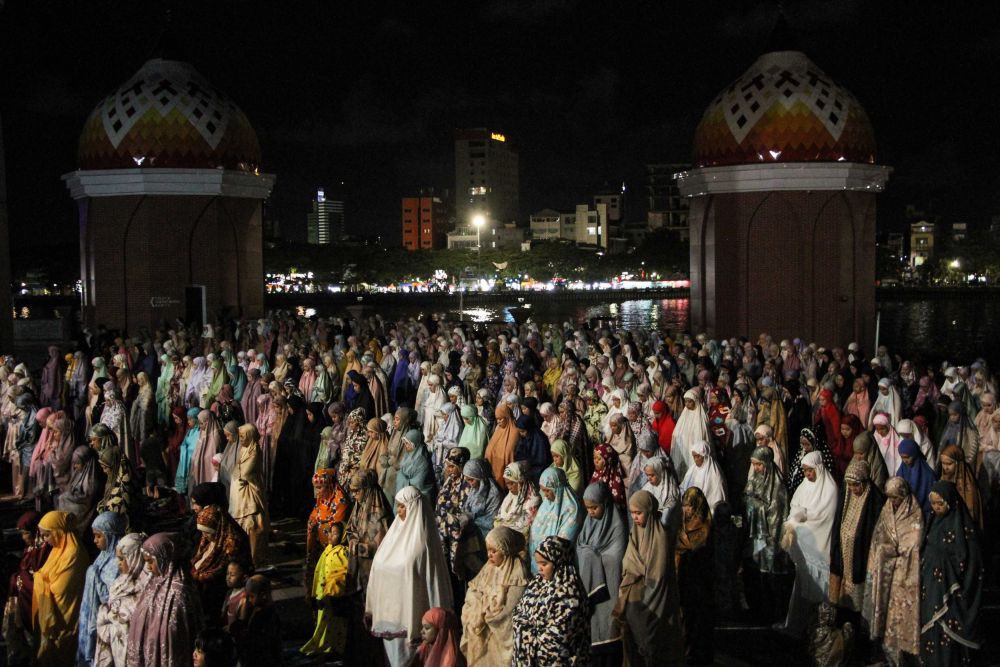 [FOTO] Antusiasme Warga Makassar Menyambut Ramadan 2024