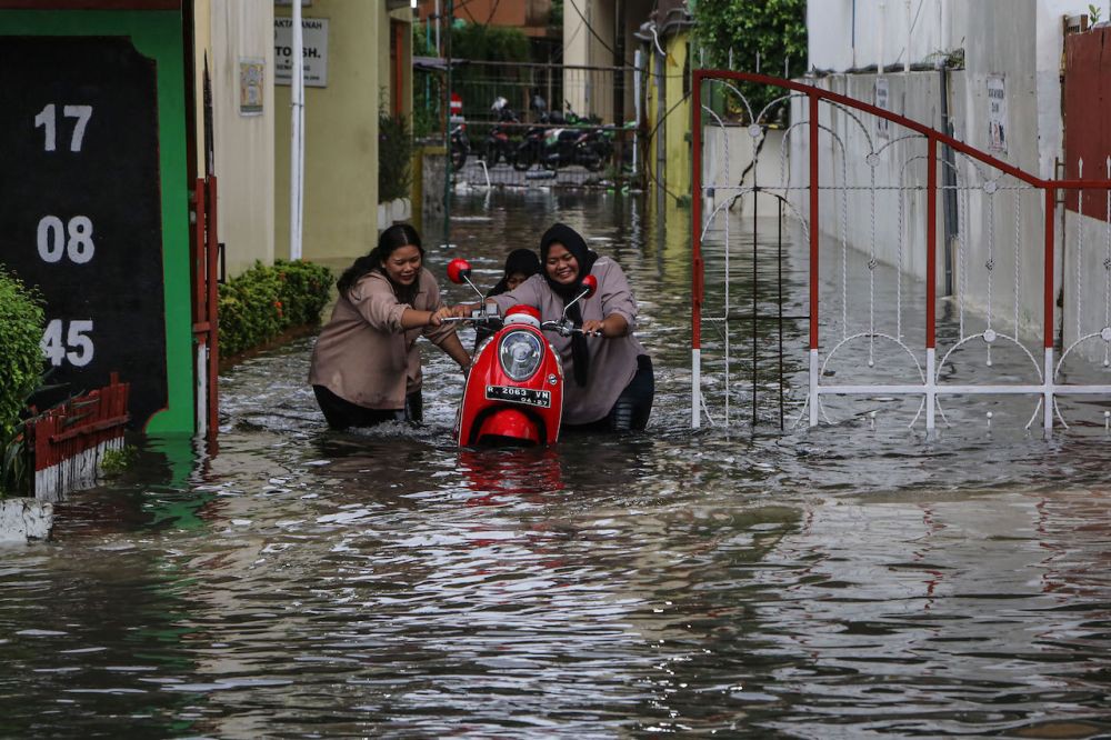 Banjir di Trimulyo Genuk Semarang Jadi Perhatian BNPB 