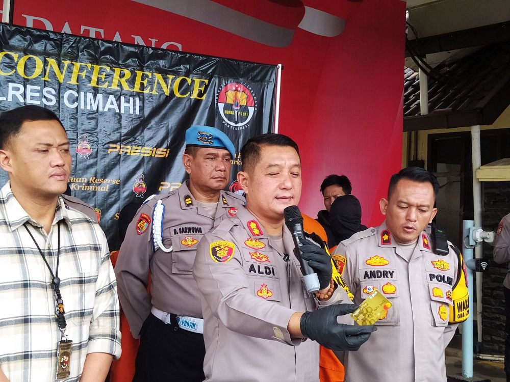 Beraksi di Bekasi dan Bali, Spesialis Ganjal ATM Tertangkap di Cimahi