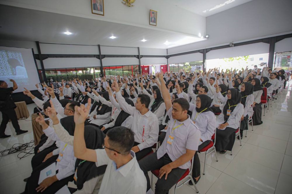 591 PPPK di Kota Semarang Dilantik, Mayoritas Tenaga Guru