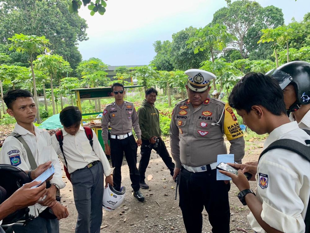 Polresta Mataram Tilang 558 Pengendara, Ada PNS dan Mahasiswa