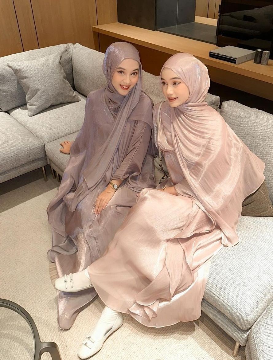 Style Hijab Matching, Referensi Style Bukber Bareng Bestie