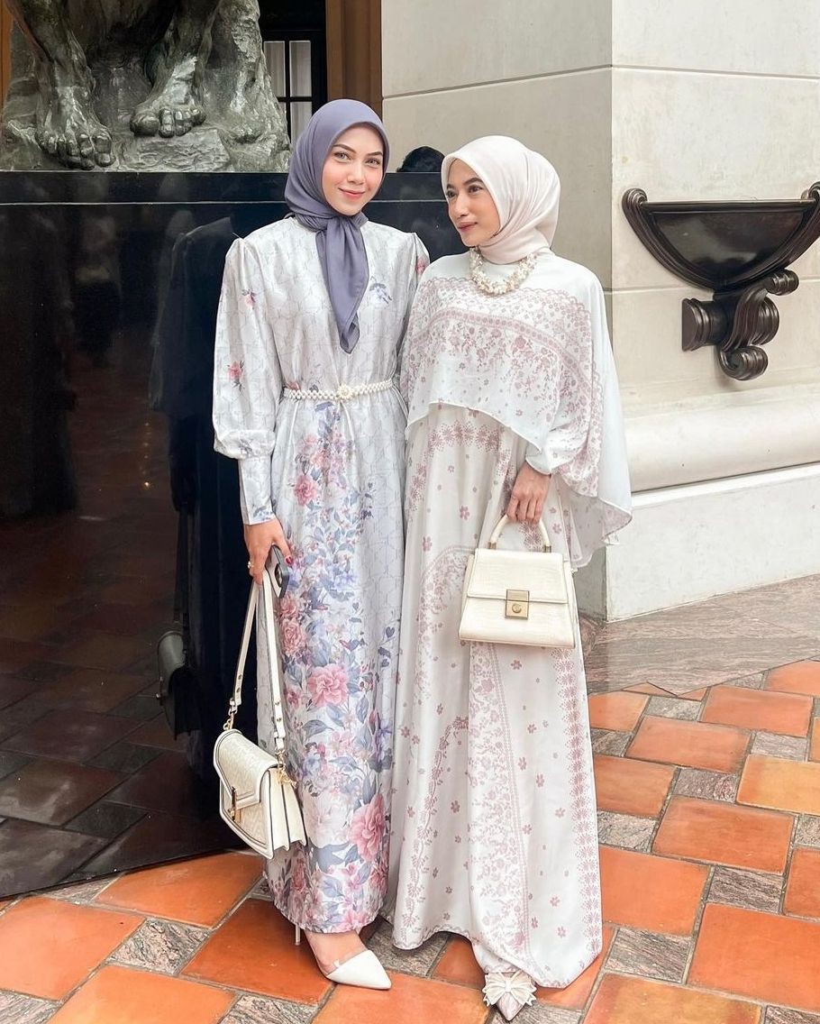 Style Hijab Matching, Referensi Style Bukber Bareng Bestie