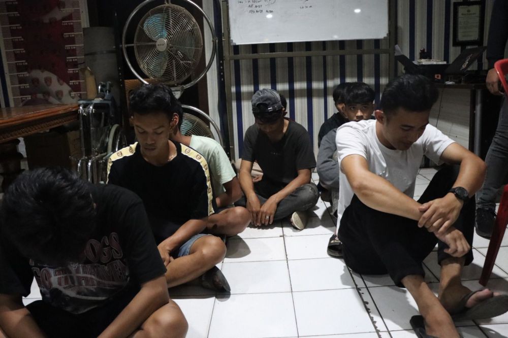 Puluhan Pemuda Palembang Tertangkap Hendak Tawuran