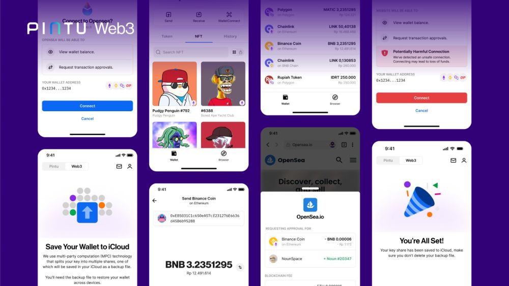 Aplikasi PINTU Luncurkan Wallet Web3 Pertama di Indonesia